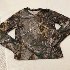 Game Winner Youth XL Camo Thermal Top